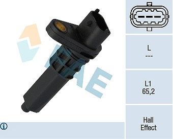 Fae Sensor, Geschwindigkeit [Hersteller-Nr. 79308] für Vauxhall, Opel, Citroën