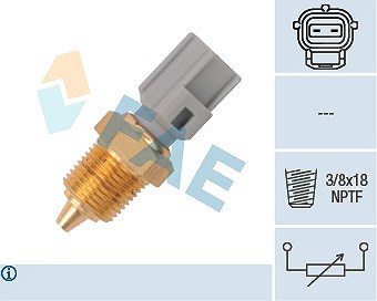 FAE Sensor, Öltemperatur 33425 für Ford Volvo MAZDA JAGUAR STANDARD AUTOMOBILE - Bild 5