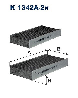 Filtron Innenraumluftfilter Mit Aktivkohle K1342a-2X - Bild 5