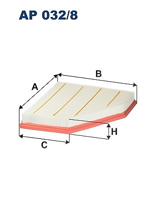 Für FILTRON AP 032/8 Air Filter - Bild 7