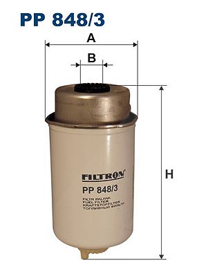 Für FILTRON FILTRY PP 848/3 FUEL FILTER - Bild 6