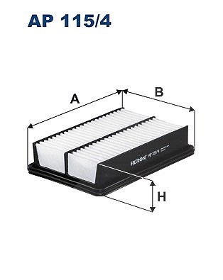 Für FILTRON FILTRY AP 115/4 AIR FILTER - Bild 7