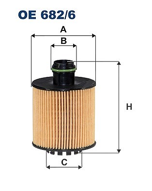 Für FILTRON OE 682/6 Oil Filter - Bild 8