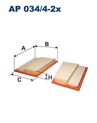 Filtron Luftfilter Ap034/4-2X - Bild 7