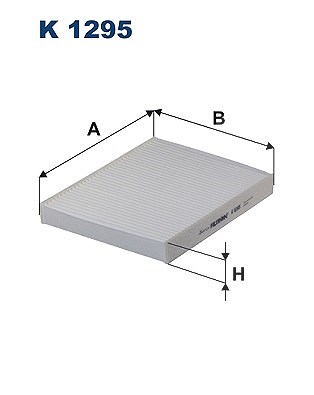 Filter, Innenraumluft Partikelfilter K 1295 FILTRON für HYUNDAI ix55 - Bild 4