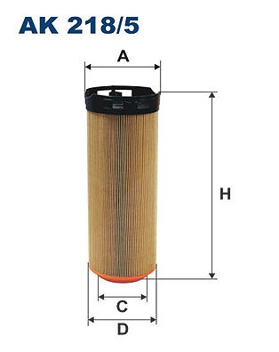 Für FILTRON FILTRY AK 218/5 AIR FILTER - Bild 6