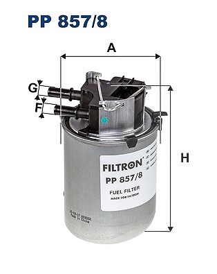 Filtron Kraftstofffilter Größe 10 Pp 857/8 - Bild 7