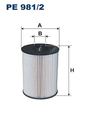 Für FILTRON PE 981/2 Fuel Filter PE 981/2 Fuel filter fits: VOLVO C30, C70 II, - Bild 6