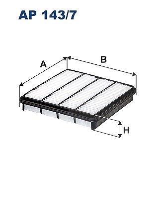 Filtron Luftfilter Ap143/7 Ap 143/7 - Bild 4