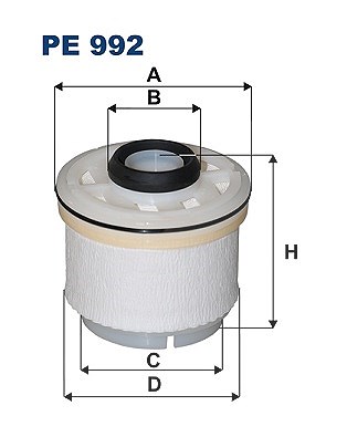 Für FILTRON FILTRY PE 992 FUEL FILTER - Bild 7