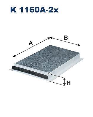 Filtron Innenraumluftfilter Mit Aktivkohle K1160a-2X Größe 31 K 1160A-2X - Bild 7