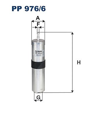 Für FILTRON PP 976/6 Fuel Filter PP 976/6 Fuel filter fits: BMW 1 (F40), 2 (F45 - Bild 5