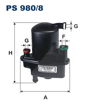 Filtron Kraftstofffilter Ps980/8 Größe 4 Ps 980/8 - Bild 4