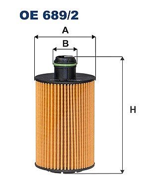 Für FILTRON OE 689/2 OIL FILTER - Bild 6
