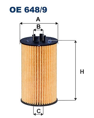 Für FILTRON FILTRY OE 648/9 OIL FILTER - Bild 8