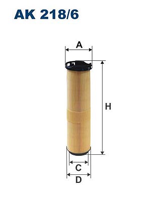 FILTRON AK218/6 Luftfilter Luftfiltereinsatz für Mercedes-Benz - Bild 4