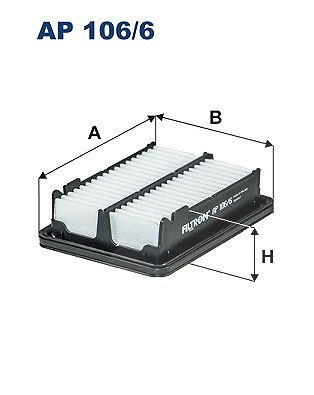 FILTRON Luftfilter AP 106/6 Filtereinsatz 50mm für HONDA - Bild 6