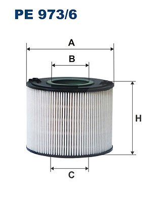 Für FILTRON PE 973/6 Fuel filter - Bild 5
