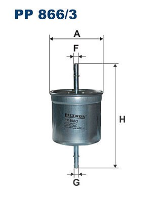 Für FILTRON PP 866/3 Fuel filter - Bild 6