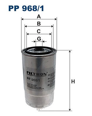 Für FILTRON PP 968/1 FUEL FILTER - Bild 6
