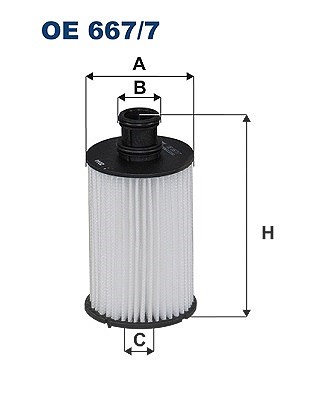 Für FILTRON OE 667/7 Oil filter OE 667/7 Oil filter fits: JAGUAR F-PACE, F-TYPE - Bild 6