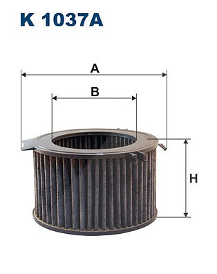 Für FILTRON K 1037A Filter, cabin air K 1037A Cabin filter with activated carbo - Bild 5