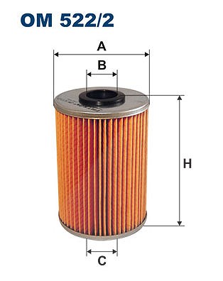 Für FILTRON FILTRY OM 522/2 OIL FILTER - Bild 7