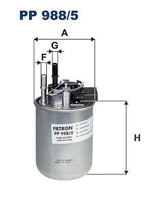 Für FILTRON PP 988/5 FUEL FILTER - Bild 7
