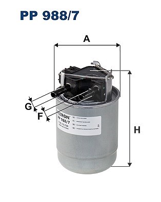 Filtron Kraftstofffilter Pp 988/7 - Bild 5