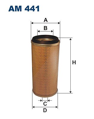 Für FILTRON FILTRY AM 441 AIR FILTER - Bild 5