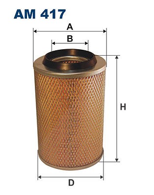 Für FILTRON AM 417 AIR FILTER - Bild 7