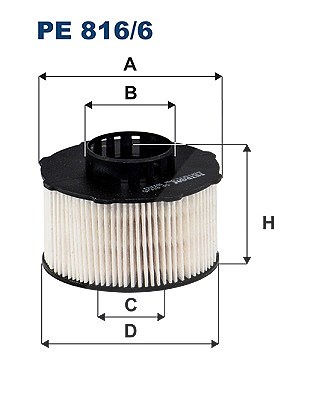 Für FILTRON PE 816/6 Fuel filter - Bild 6