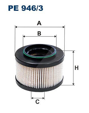Filtron Kraftstofffilter Pe946/3 Pe 946/3 - Bild 7
