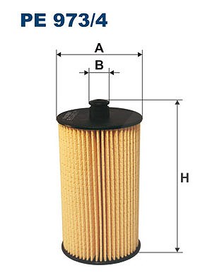 FILTRON Kraftstofffilter PE 973/4 Filtereinsatz 132mm für VAG - Bild 7