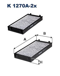 FILTRON K1270A-2X Filter für Innenraumluft Innenraumfilter Filter für BMW - Bild 7