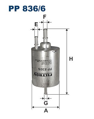 Für FILTRON PP 836/6 Fuel filter - Bild 7
