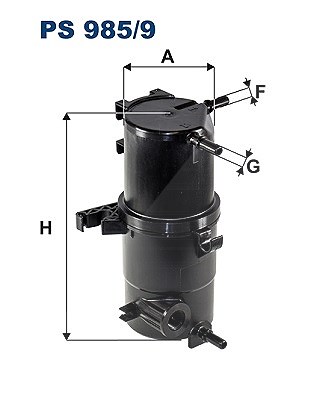 Filtron Kraftstofffilter Ps 985/9 Leitungsfilter 223Mm Für Vag - Bild 6