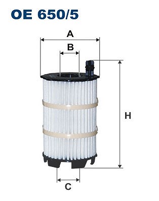 Filtron Ölfilter Oe650/5 Größe 20 Oe 650/5 - Bild 4
