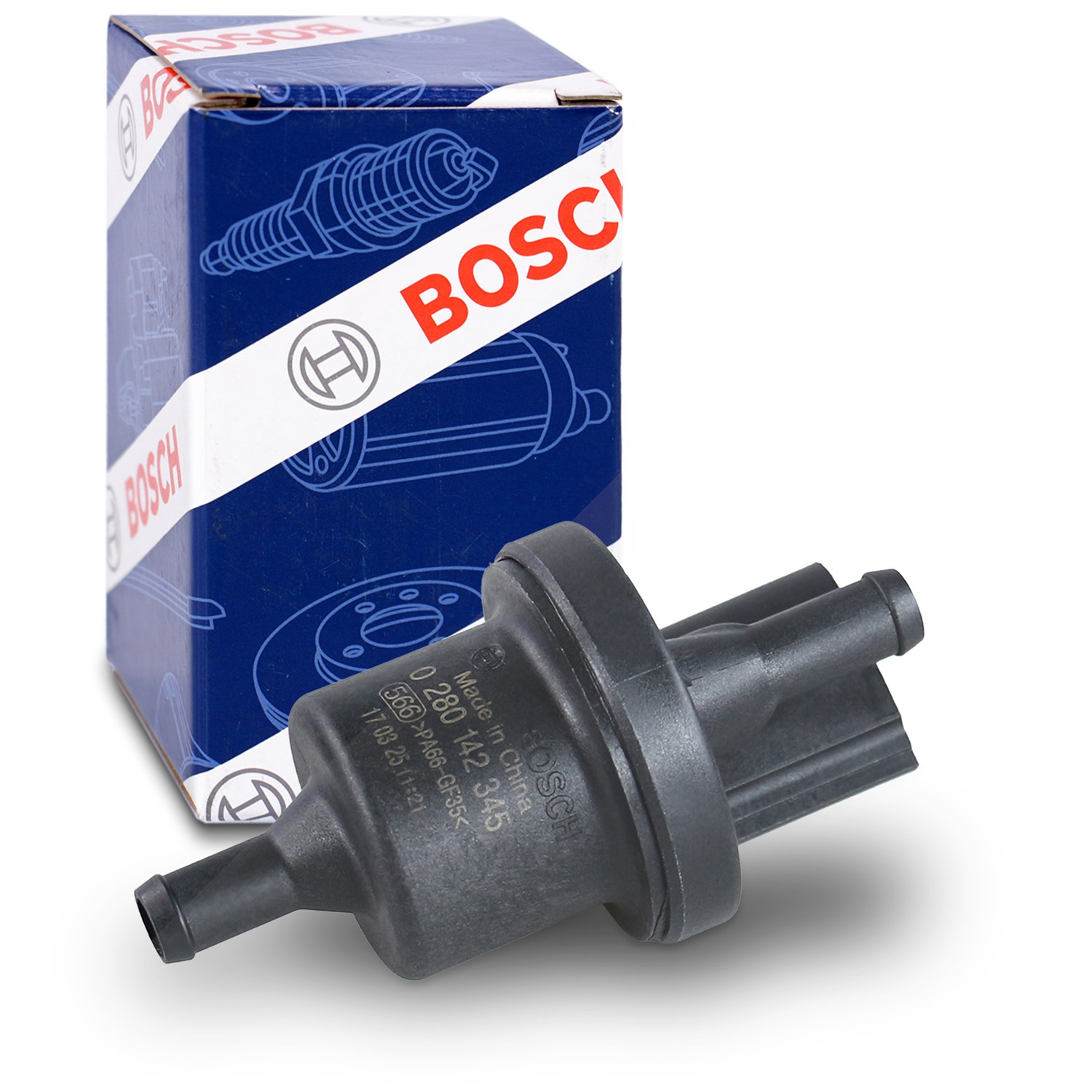 Bosch Be-/Entlüftungsventil, Kraftstoffbehälter [Hersteller-Nr. 0280142345] für VW, Audi, Seat, Skoda