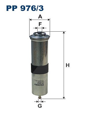 Für FILTRON PP 976/3 Fuel Filter PP 976/3 Fuel filter fits: BMW 3 (E90), 3 (E91 - Bild 6
