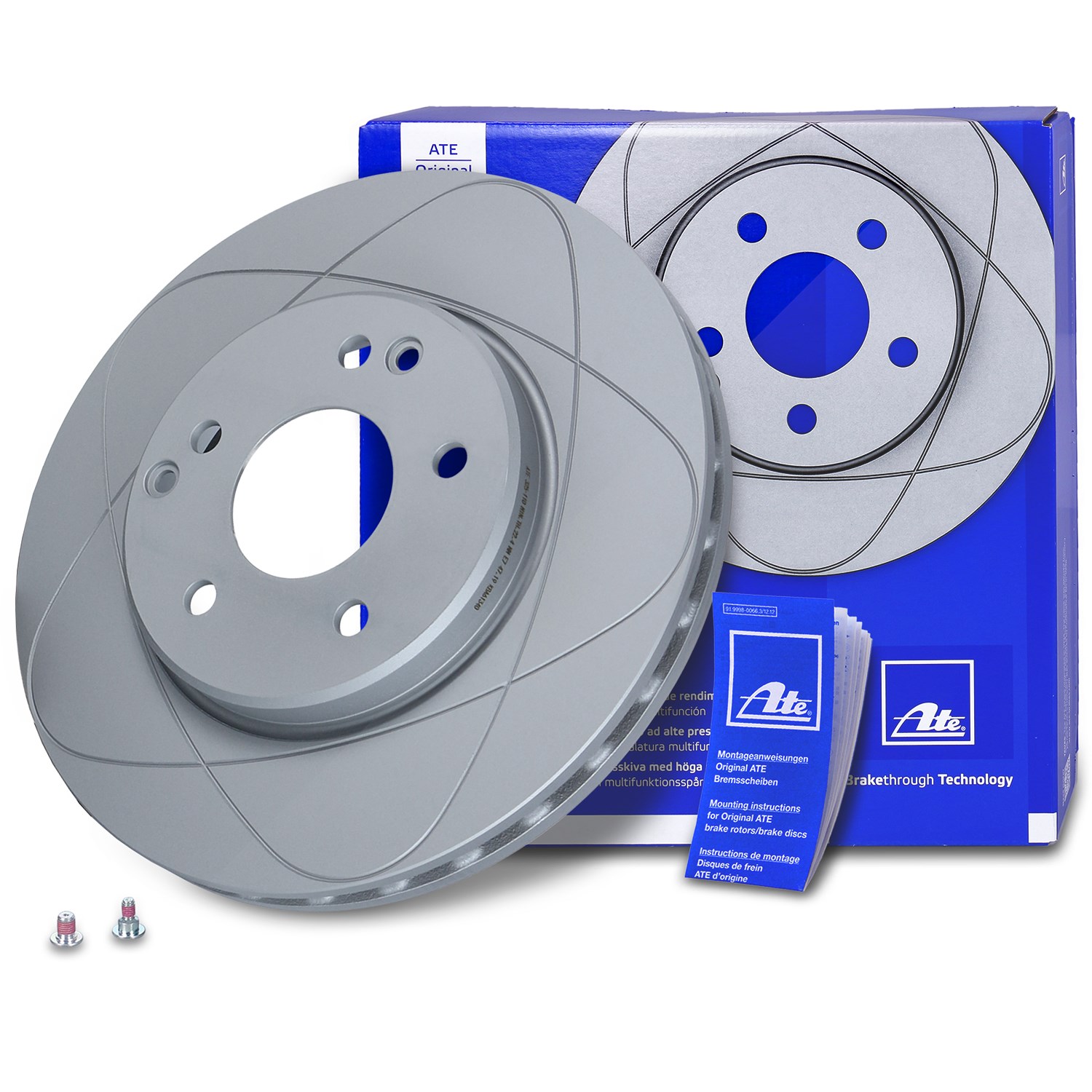 Ate POWERDISC Bremsscheibe belüftet vorne [Hersteller-Nr. 24.0325-0110.1] für Mercedes-Benz
