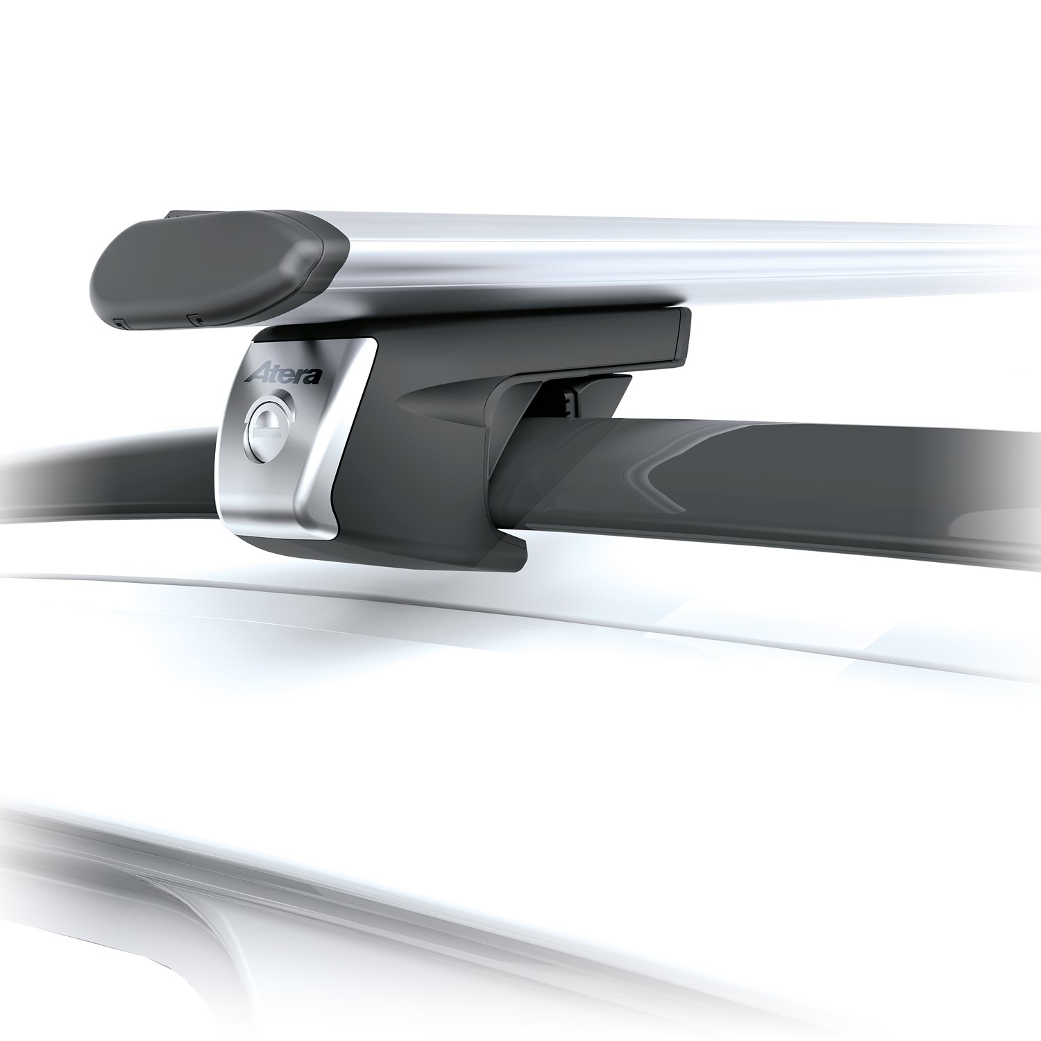 Atera Signo 122cm Dachträger Relingträger Alu [Hersteller-Nr. 048222] für Toyota, Porsche, BMW, Jeep, Chrysler, Chevrolet, Opel, Mercedes-Benz, Dacia,