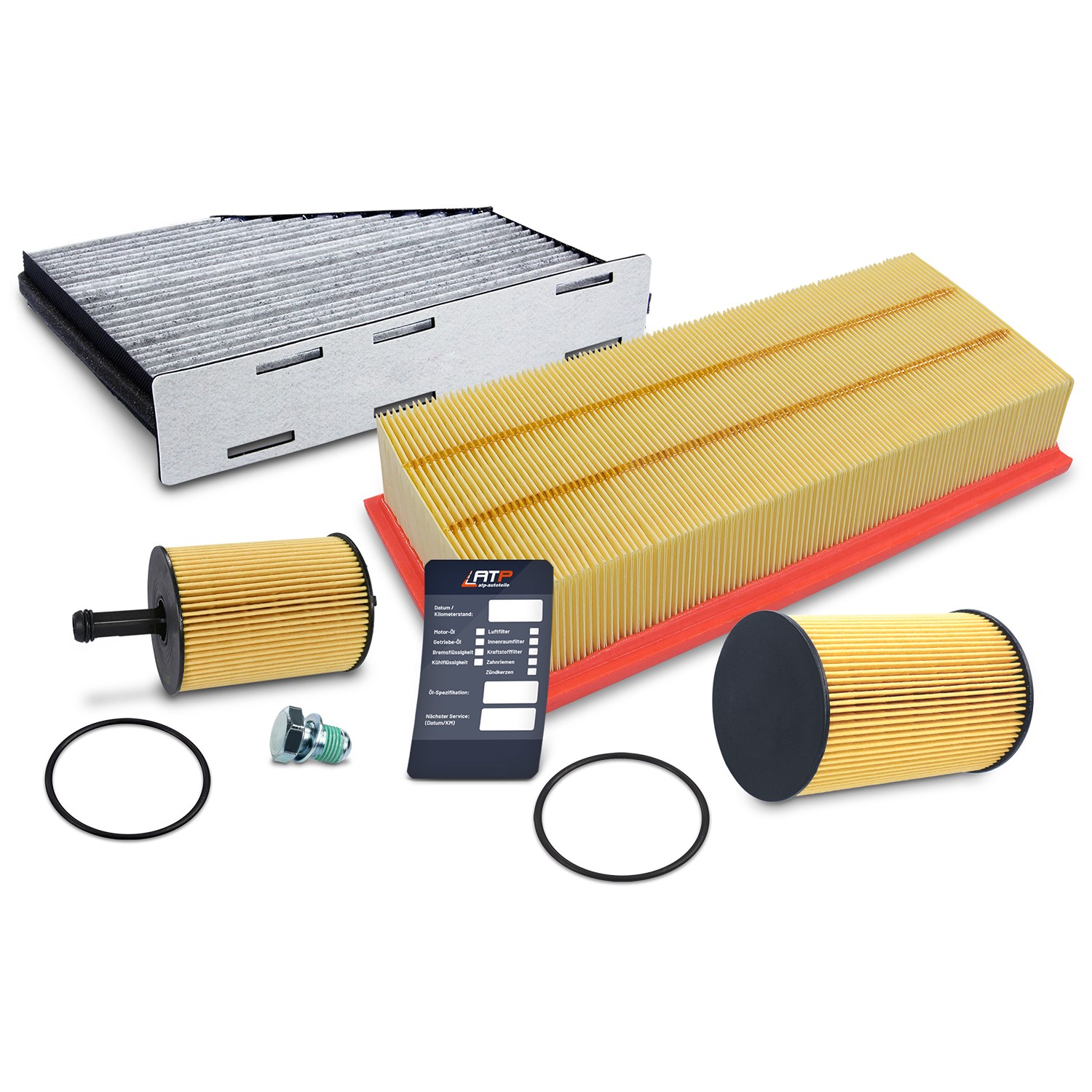Bestprice Inspektionspaket Filtersatz SET B [Hersteller-Nr. 10492555] für Audi, VW, Skoda, Seat