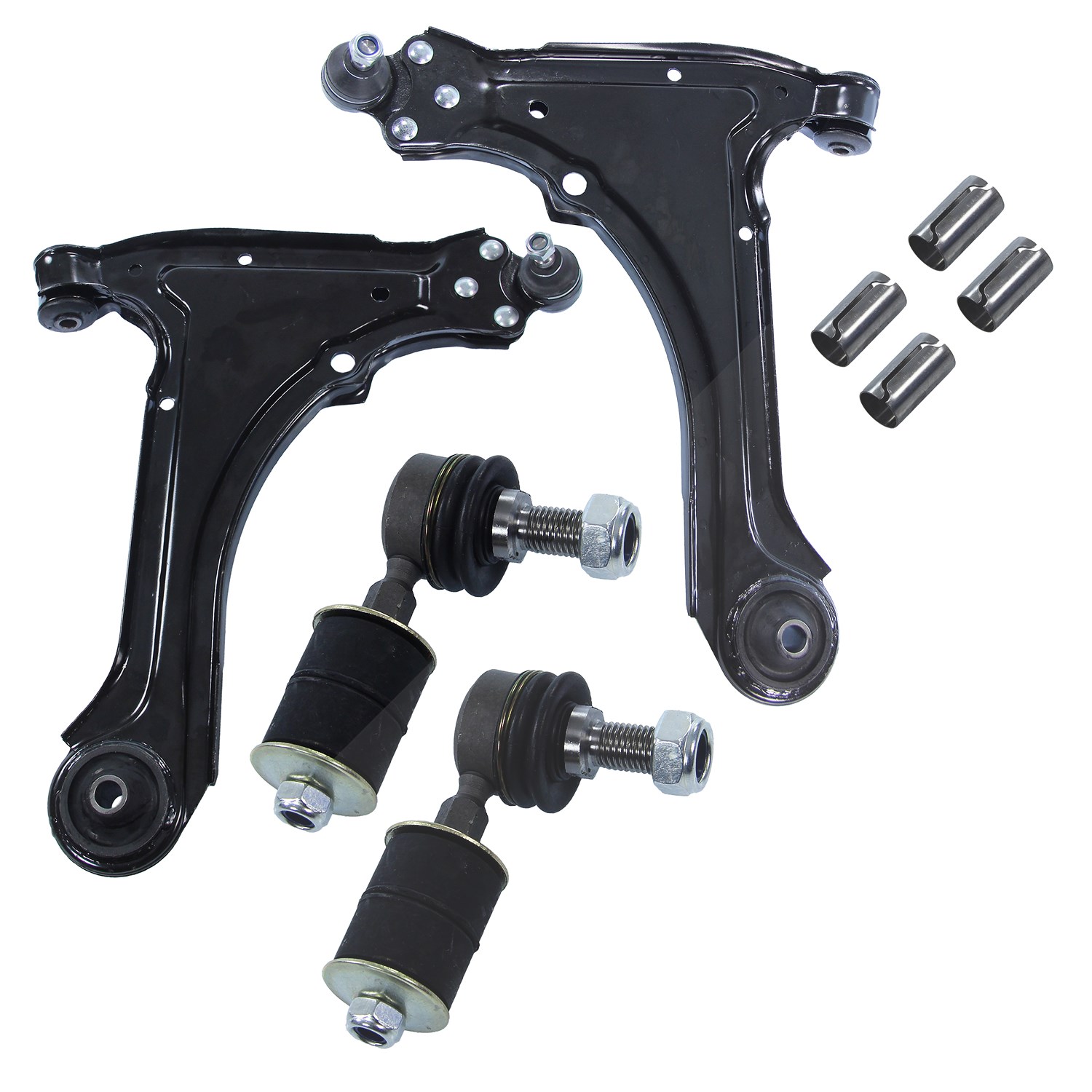 Bestprice 2x Querlenker + Koppelstangen SCHRAUBAUSF. Astra F [Hersteller-Nr. 10692276] für Opel, Vauxhall