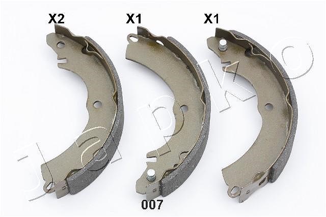 Japko Bremsbackensatz [Hersteller-Nr. 55007] für Mitsubishi, Chery, Dr