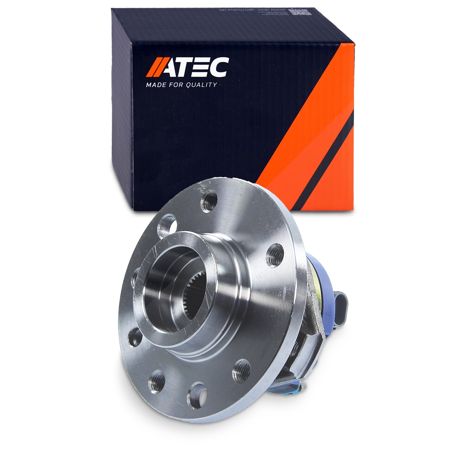 Atec 1x Radnabe inkl. Radlagersatz [Hersteller-Nr. 10103006] für Vauxhall, Opel