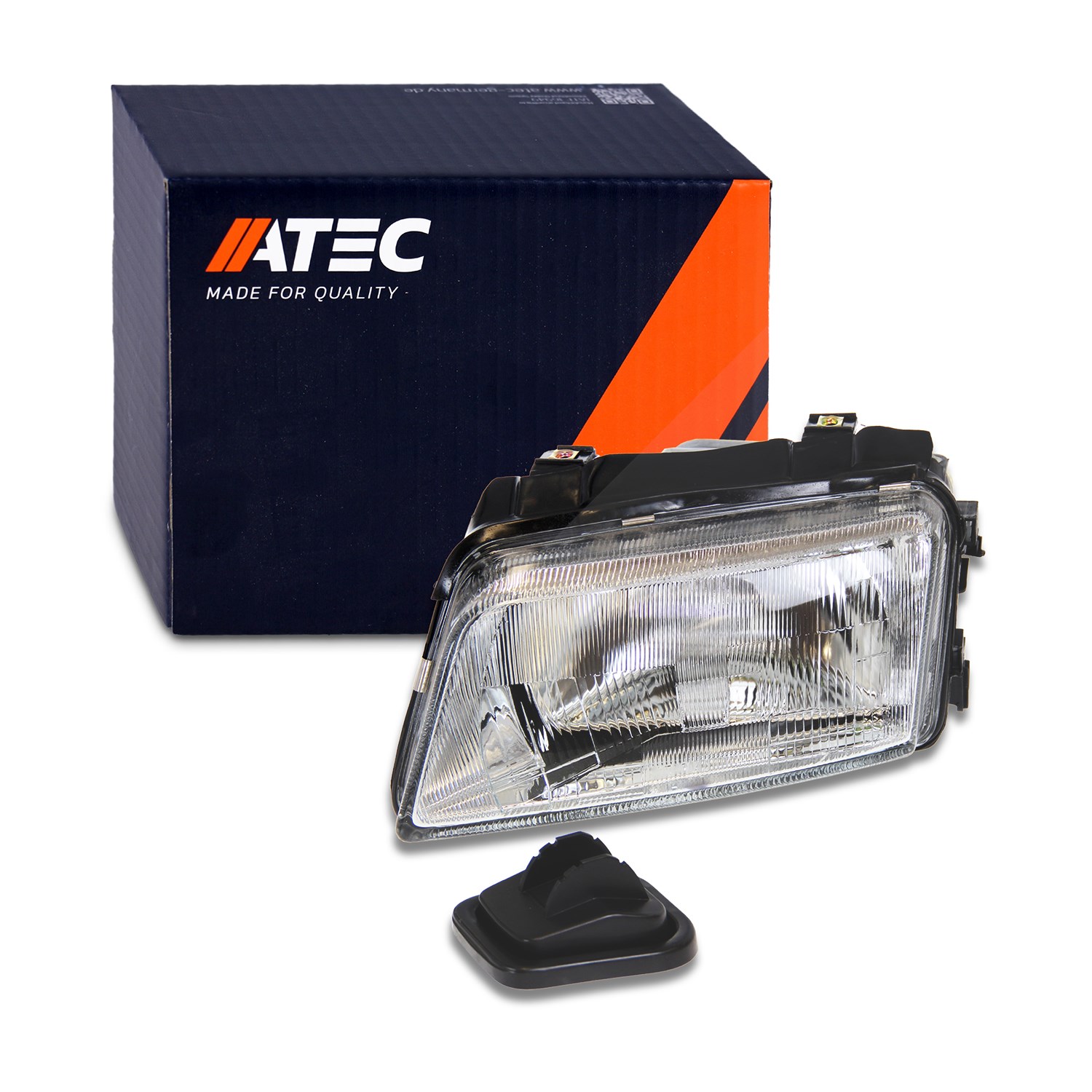 Atec Scheinwerfer H4 für FZ elektr. LWR ohne Stellmotor [Hersteller-Nr. 10400981] für Audi