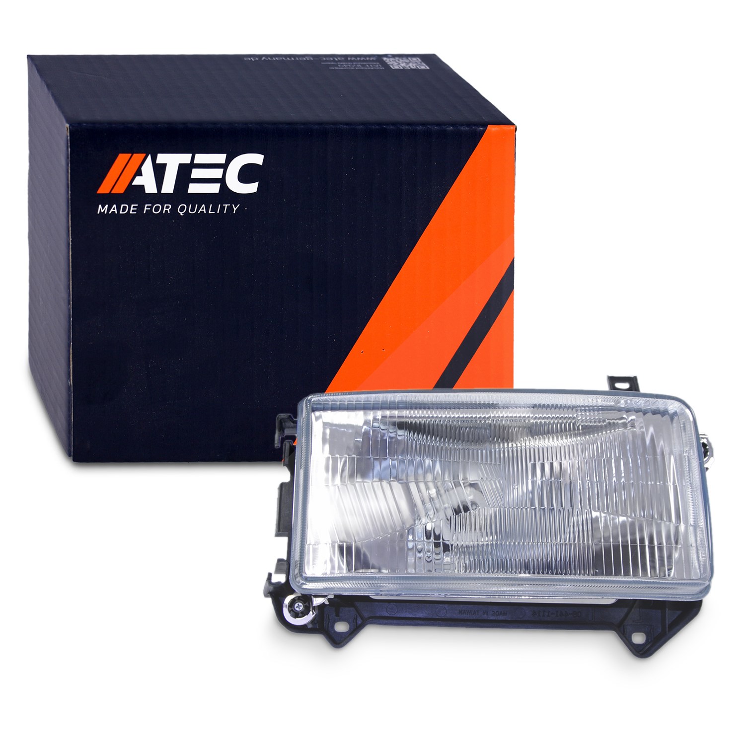 Atec Scheinwerfer H4 ohne Stellmotor [Hersteller-Nr. 10414457] für VW