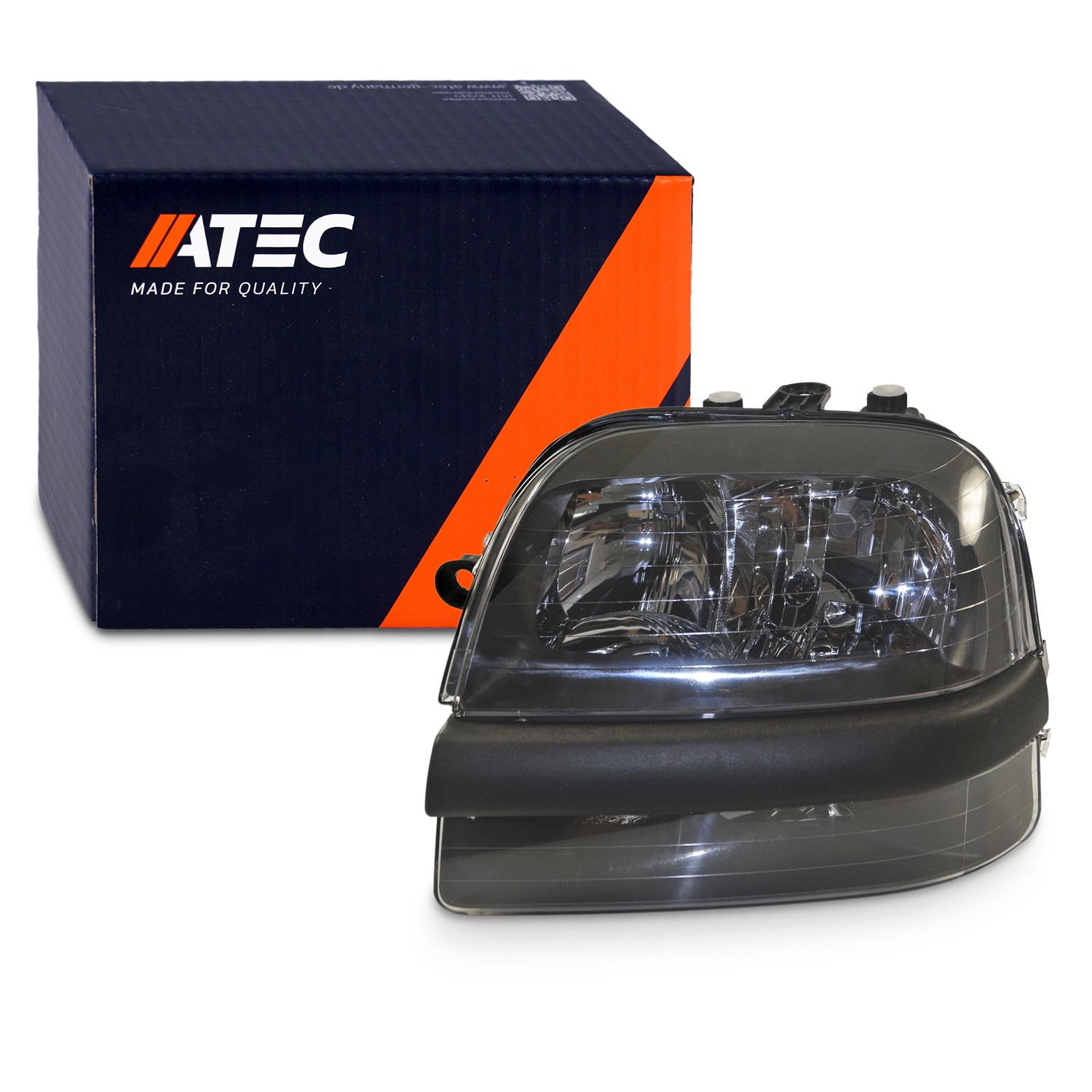 Atec Scheinwerfer H7/H1/H1 mit NWS ohne Stellmotor [Hersteller-Nr. 10414866] für Fiat