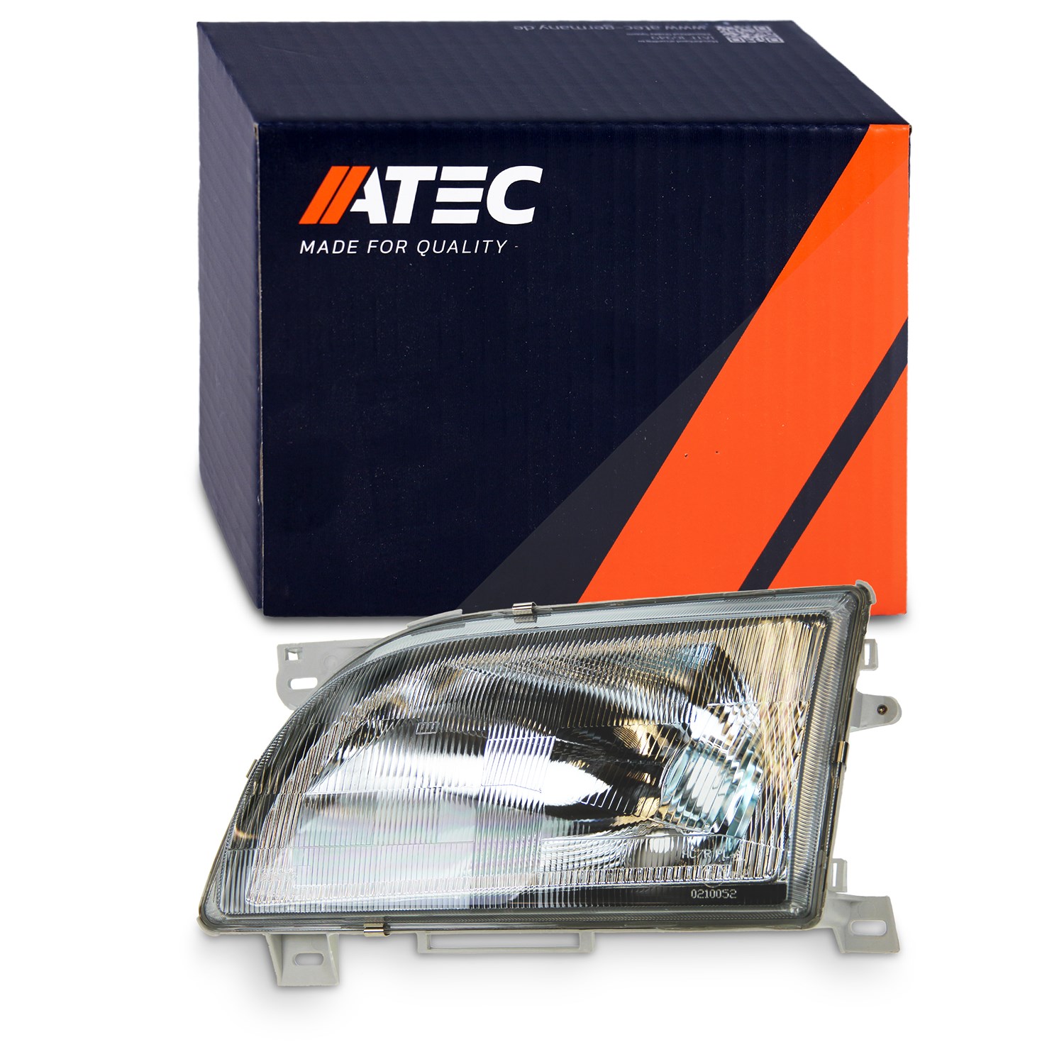 Atec Scheinwerfer H4 elektr. LWR o. Stellmotor [Hersteller-Nr. 10414918] für Ford
